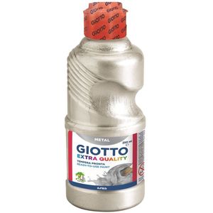 Giotto Bottle 250 ml Metal paint silver