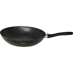 Cheffinger Koekenpan - 20cm - Zwart - Inductie