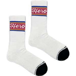 Heroes on Socks - Hero Tennis Red - SS24 - Herensokken - Maat 41-46