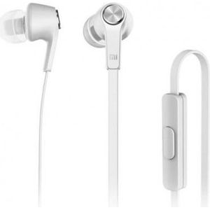 Xiaomi Koptelefoon Premium Headphones Piston In-Ear Oordopjes Wire Control + MIC White