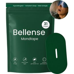 Bellense Mondtape - Mondtape met luchtgaatje - Hypoallergeen - EU getest - Mondtape tegen snurken - Mond tape - Mond tape slaap