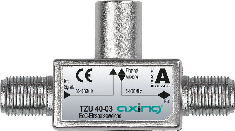 Axing - TZU 40-03 - Kabelsplitser - Zilver - Metaal