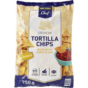 METRO Chef Tortilla chips cheese 750 gram