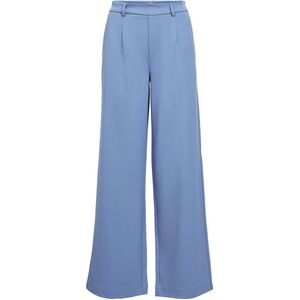 Object Objlisa Wide Pant Broeken Dames - Lichtblauw - Maat 38