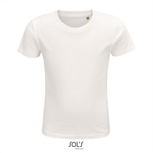 SOL'S - Crusader Kinder T-shirt - Wit - 100% Biologisch Katoen - 92