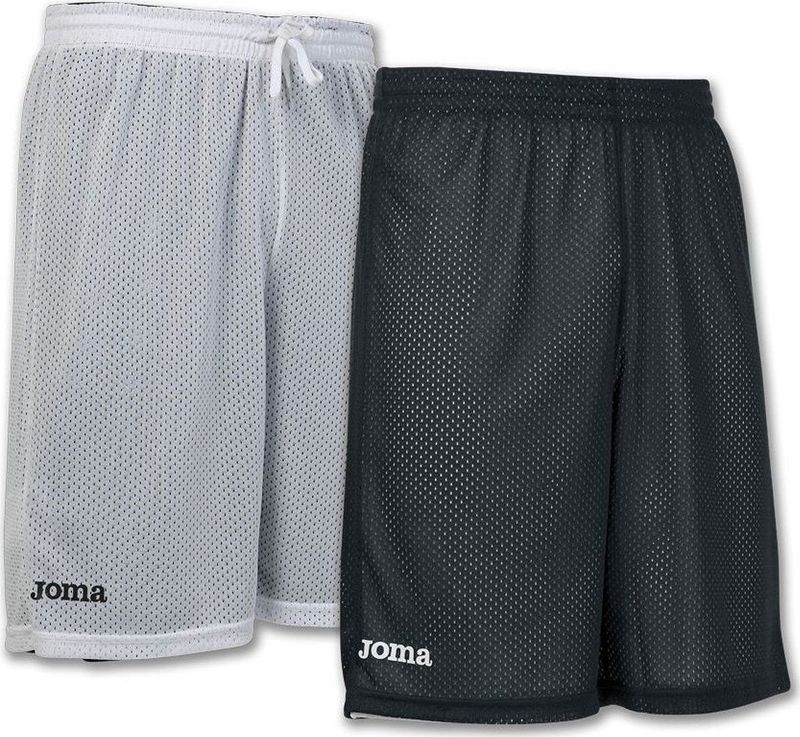 Joma Rookie Reversible Short Heren - Wit / Zwart | Maat: L
