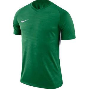 Nike Tiempo Premier SS Jersey Sportshirt - Maat S  - Mannen - groen/wit