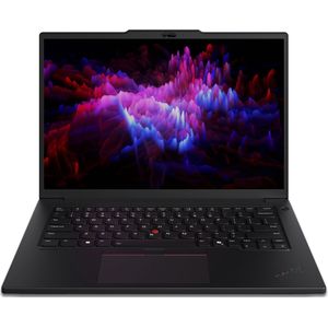 Lenovo ThinkPad P14s Gen 5 (Intel) Intel Core Ultra 7 155H Laptop 36,8 cm (14.5"") WUXGA 16 GB DDR5-SDRAM 512 GB SSD NVIDIA RTX 500 Ada Wi-Fi 6E (802.11ax) Windows 11 Pro Engels Zwart