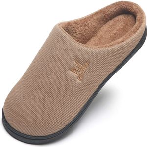 Antislip Pantoffels met Traagschuim voor Heren - Perfect voor Binnen en Buiten