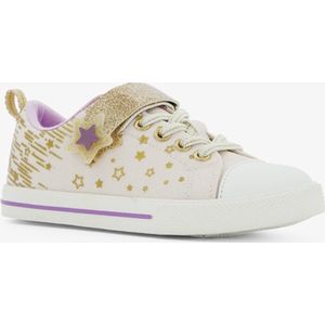 Blue Box meisjes sneakers wit met glitters - Maat 25 - Uitneembare zool