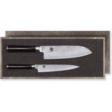 Kai Messenset Shun Classic - 32 lagen damaststaal - (Universeel Mes + Santoku Mes) 2-delig - DMS-230