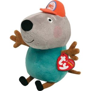 TY Peppa Baby pluche hond Opa Kläff 15 cm