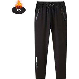 Bovista Trainingsbroek Heren - Sportbroek - Trainingsbroek Lang - Trainingspak - Sportkleding - Zwart - XS