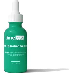 Timeless Serum - Hydrating B5 Serum - Hyaluronzuur - TIMELESS Vitamine B5 Serum - Skin Care - Anti Aging - Voedt en kalmeert de onrustige huid - Timeless vitamin B5 serum - Alle huidtypes - Gevoelige huid - Kalmeert de huid - Vochtinbrengend - 30 ml