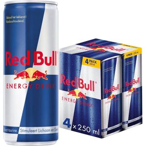 Red Bull Energy Drink 6 multipacks x 4 blikjes x 25 cl
