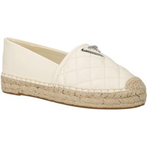 Guess Jolanda doorgestikte dames espadrilles beige eco leer 39 EU