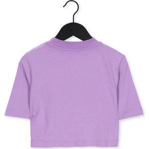 Diesel Trecrowlogo Tops & T-shirts Meisjes - Shirt - Paars - Maat 176