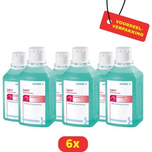 Schülke S&M Waslotion - 6 x 500 ml - Voordeelverpakking