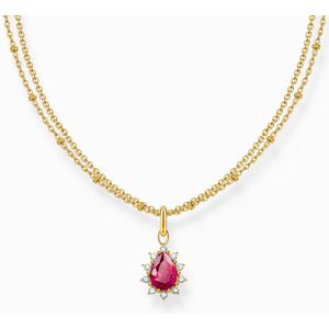 Thomas Sabo - KE2294-995 - Ketting - Gerecycled Zilver - Geel Goud Verguld - 40-45cm