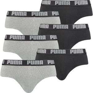 BOXERS 6 PACK Puma Basic Brief Heren Herenonderbroeken Broekondergoed