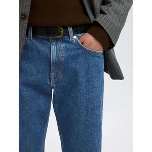 SELECTED HOMME - SLH196-STRAIGHT BEN KORI JEANS - Medium Blue Denim - Straight Fit