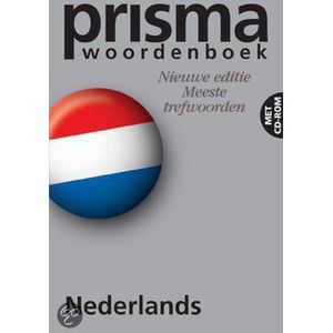 Prisma Woordenboek Nederlands Met Cdrom