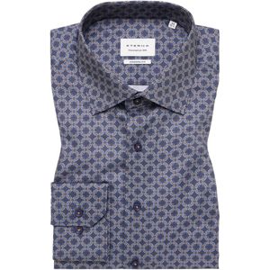 ETERNA - Hemd - Maat 39 - Mannen - MARINE - katoen
