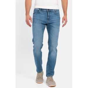 camel active Regular fit Houston Stretch jeansbroek, Bleach Blue, 32W / 30L