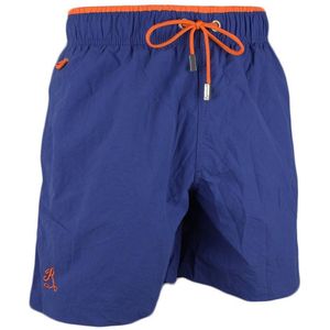 Ramatuelle Zwembroek Jongens - Tahiti  - Maat 140 - Kleur  Blauw / Indigo