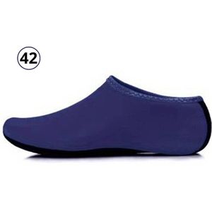 Nivard Waterschoenen Voor Kinderen & Volwassenen - Aqua Shoes - Aquaschoenen - Afzwemschoenen - Zwemles Schoenen - Marineblauw - Maat 39