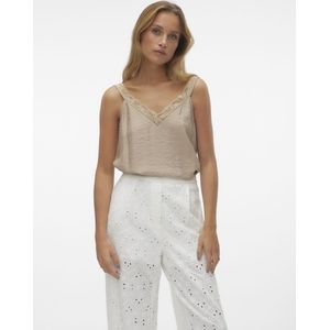 VERO MODA - VMJOSIE LACE SINGLET WVN GA - Dames - Blouses