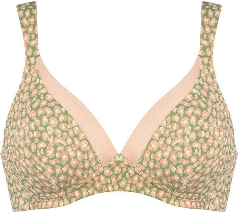 NATURANA BH  groen / rosa / wit