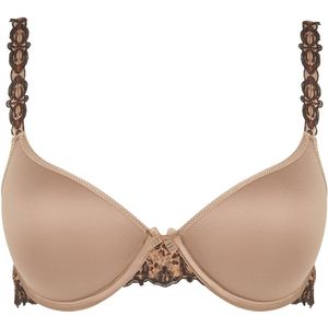 Chantelle - Champs Elysée Voorgevormde BH Feline Print - maat 75C - Bruin