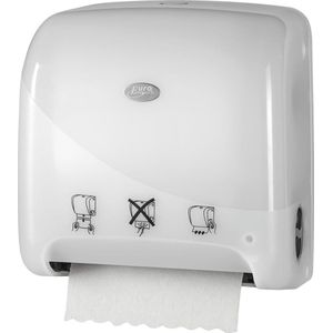 Euro Products Handdoekdispenser Mini Matic Xl 21 X 33 Cm Wit