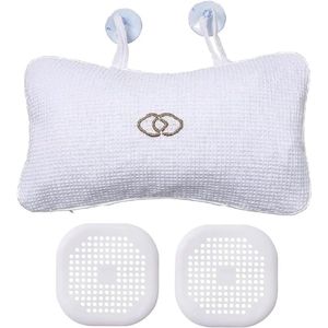 Antislip Badkussen - Ondersteuning Hoofd en Nek - Opblaasbaar