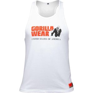 Gorilla Wear Classic Tank Top - Wit - XXXL