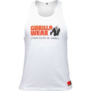 Gorilla Wear Classic Tank Top - Wit - XL