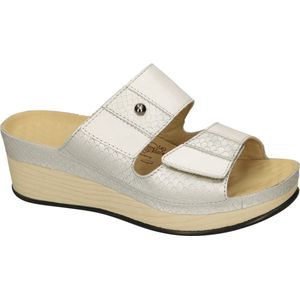 Vital -Dames - zilver - slippers & muiltjes - maat 38