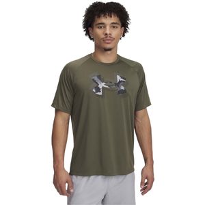 Under Armour Ua M Tech Print Fill Ss T-Shirt - Sportswear - Volwassen