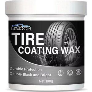 Tire Brightener Pasta 100g – Herstel, Bescherming en Glans voor Autobanden -Tire Brightener, glanzend, autobanden - bandenwax