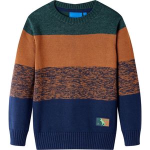 Kindertrui - Mix van Garenkleuren - 100% Katoen