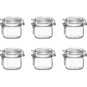 Rocco Bormioli Weckpot Fido 12,5 cl 6 stuk(s)