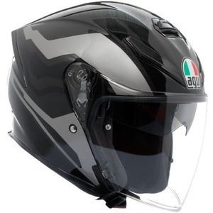 AGV K5 Jet Evo - Open Helm - Zwart