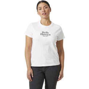 Helly Hansen - Core Graphic - T-shirt - Dames - Katoen - Normale Pasvorm