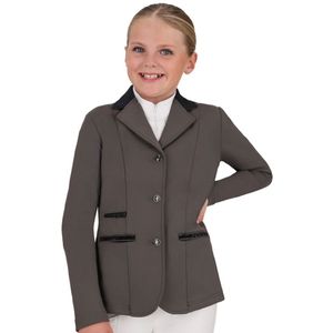 QHP Wedstrijdjas Juliet Kids Antraciet - 164