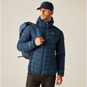 Asper isolerende doorgestikte gewatteerde jas voor heren