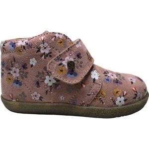 Falcotto - Conte VL - Mt 22 - velcro suede schoenen- bloemen print - roze