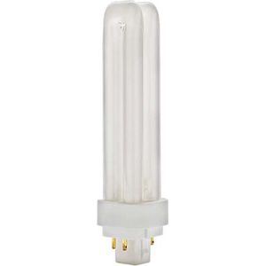 Duralamp Duralux D/E 18W/830 G24q-2 - 4 pins - 3000K - warm wit - PL-C - Dulux D/E