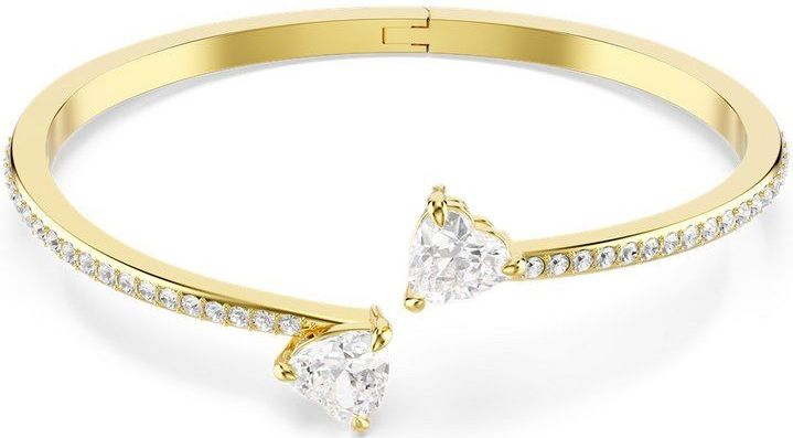 Swarovski - Mesmera - Dames Armband - Transparant en Goudkleurig