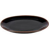 Serax - Out Of Lines - Dinerbord - Ø22,5 - Zwart Bruin - Keramiek